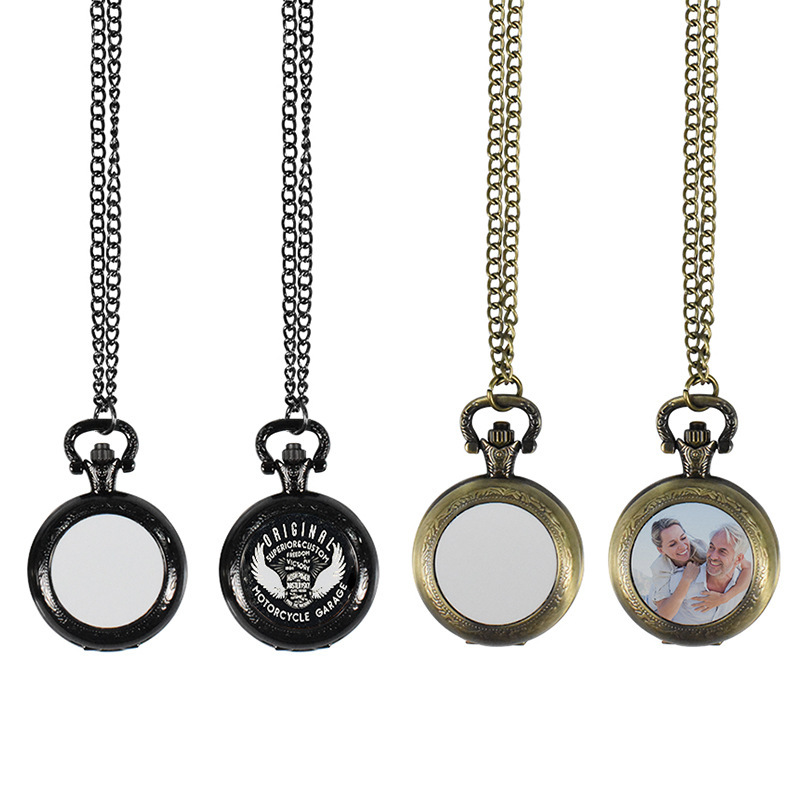 Vintage Fashion Jewelry - Colar de Relógio de Bolso Vintage