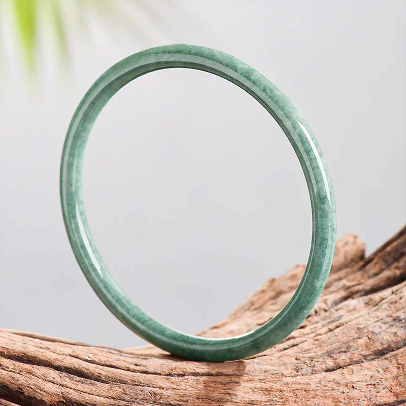 Vintage Fashion Design - Pulseira de Jadeíte Birmanesa Natural, Acessório