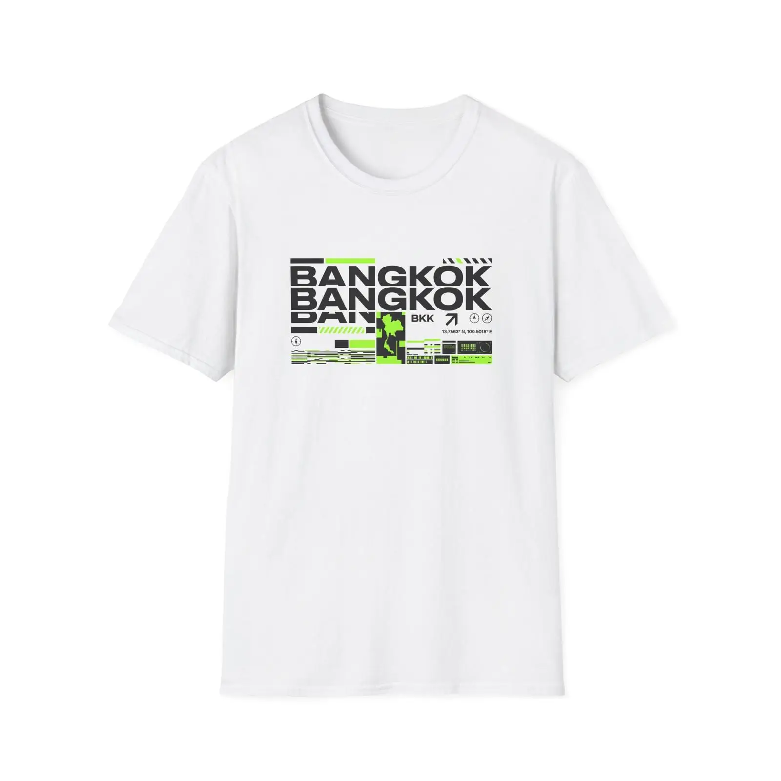 Vintage Fashion Bangkok - Camiseta Bangkok Typography, moda de rua