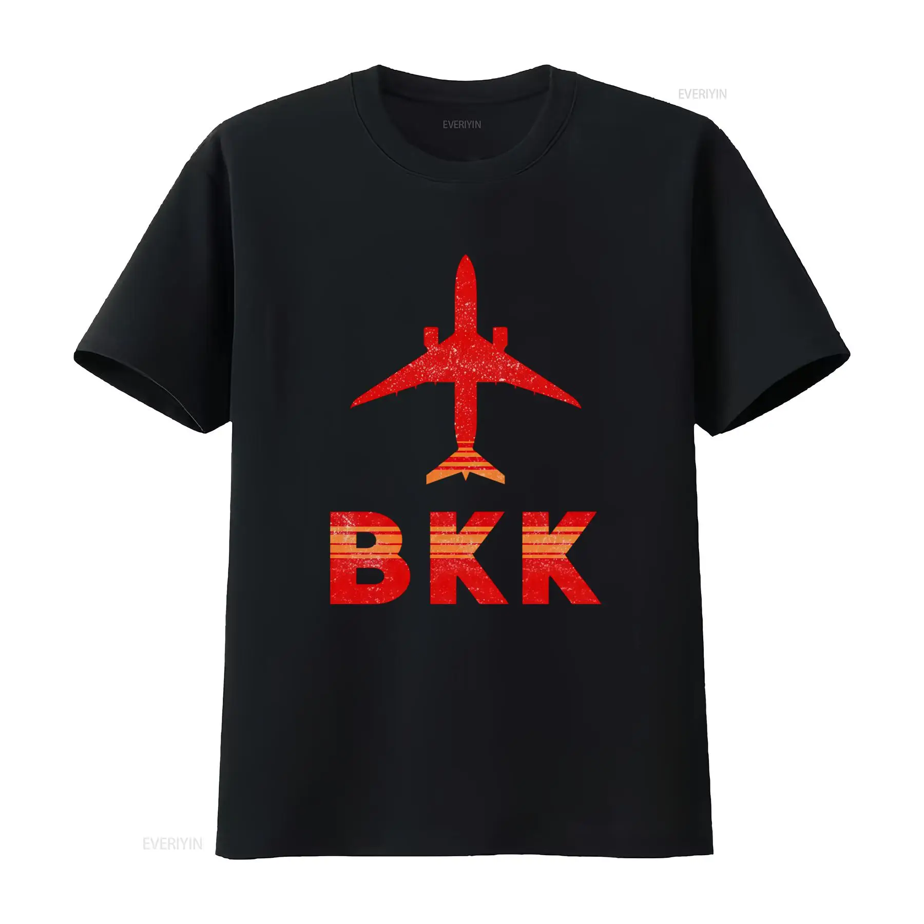 Vintage Fashion Bangkok - Camiseta de Viagem Aeroporto Suvarnabhumi de