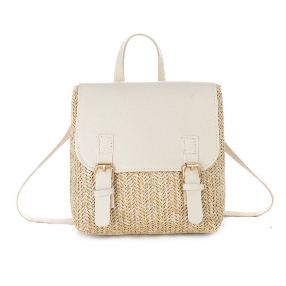 Vintage Fashion Looks - Bolsa Versátil em Couro PU, Mochila