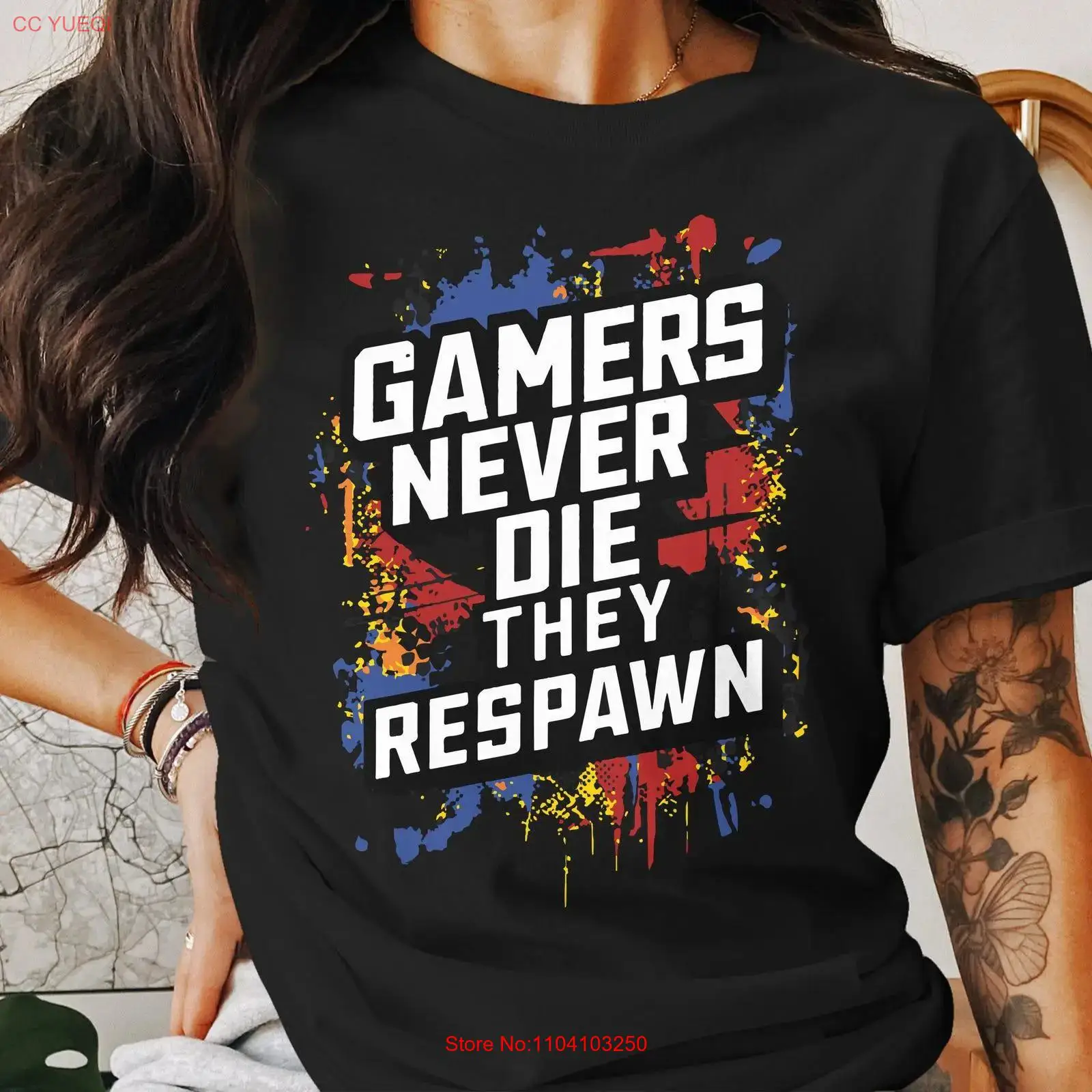 Vintage Fashion Video - Camiseta engraçada para jogadores, com estampa