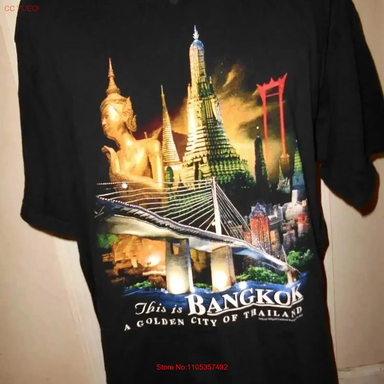 Vintage Fashion Bangkok - Camiseta Masculina Jolicolf This is Bangkok