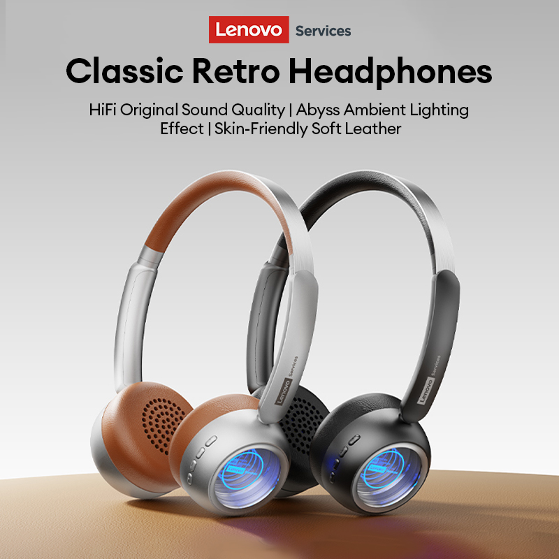 Vintage Fashion Video - Fones de Ouvido Bluetooth 6.0 Lenovo
