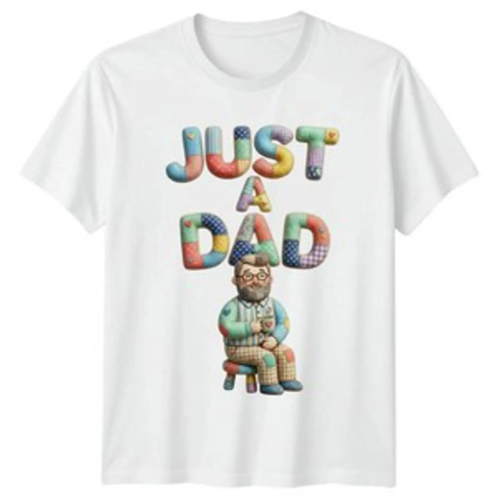 Vintage Fashion Herren - Camiseta masculina Just A Dad para