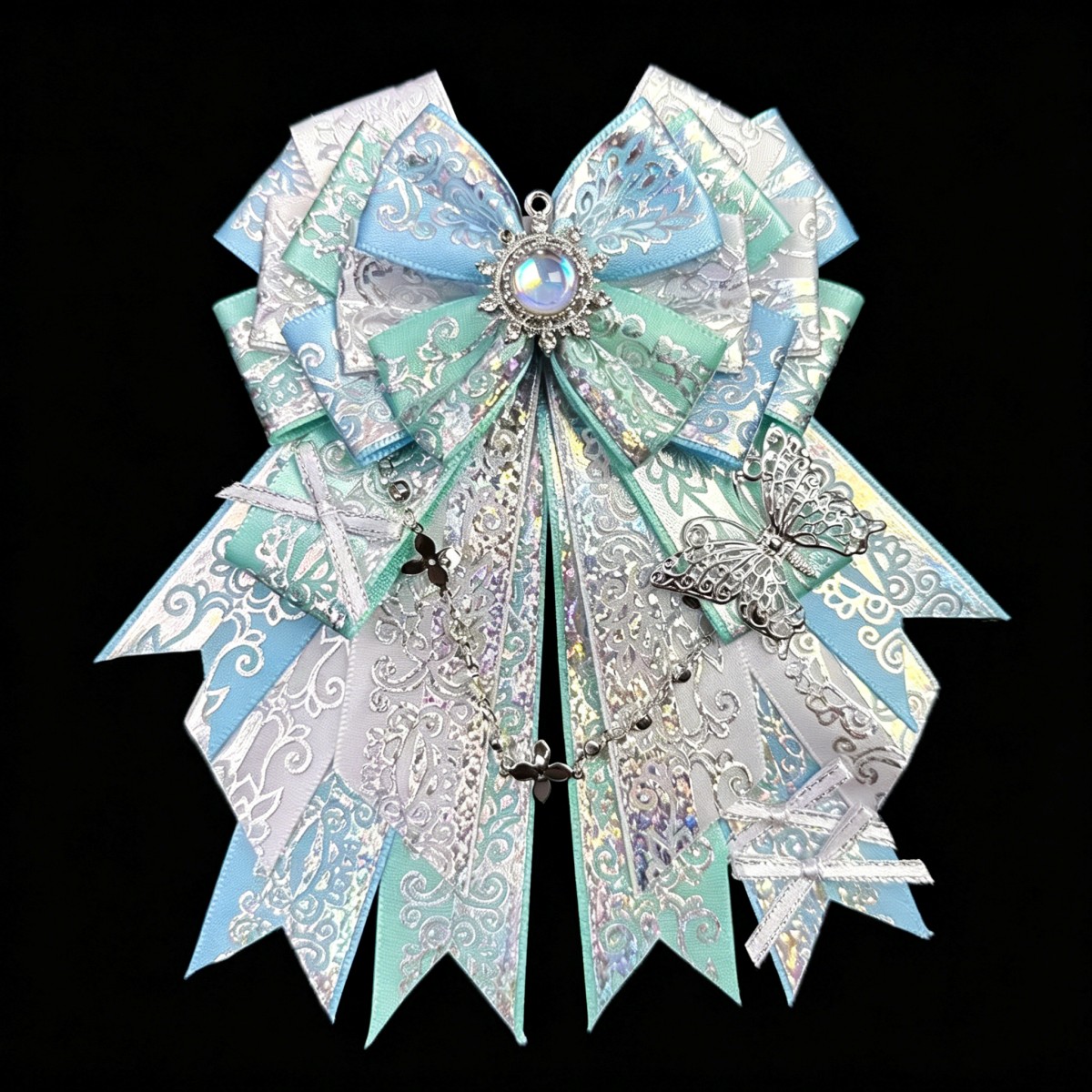 Broche Vintage de Laço com Efe - Vintage Fashion Exhibition avaliação e preço