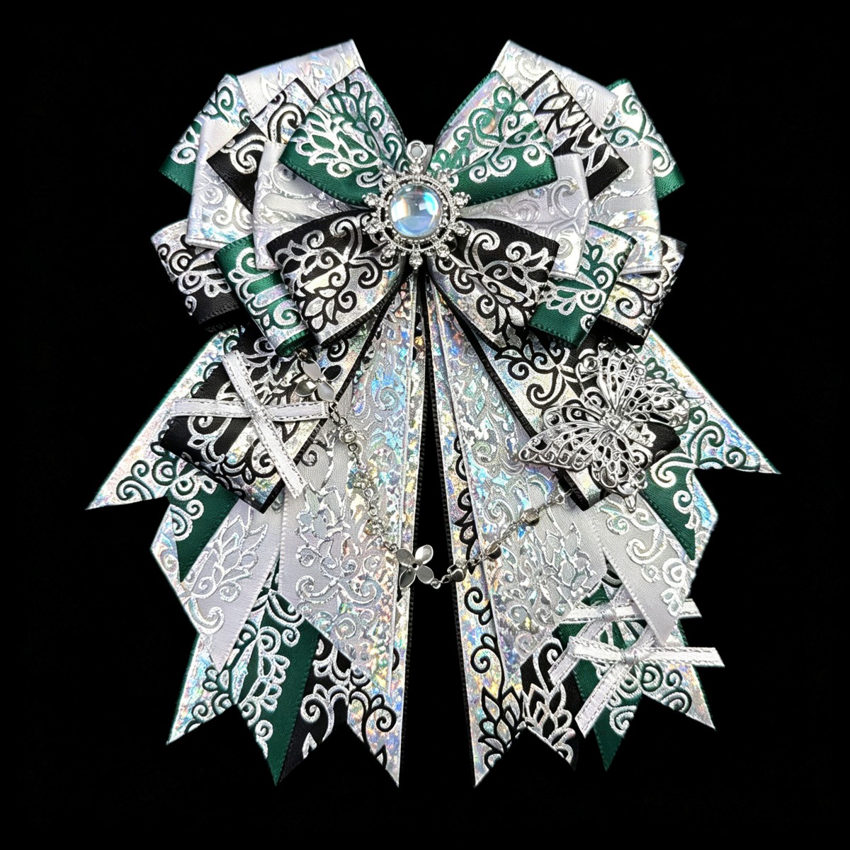 Broche Vintage de Laço com Efe - Vintage Fashion Exhibition avaliação e preço