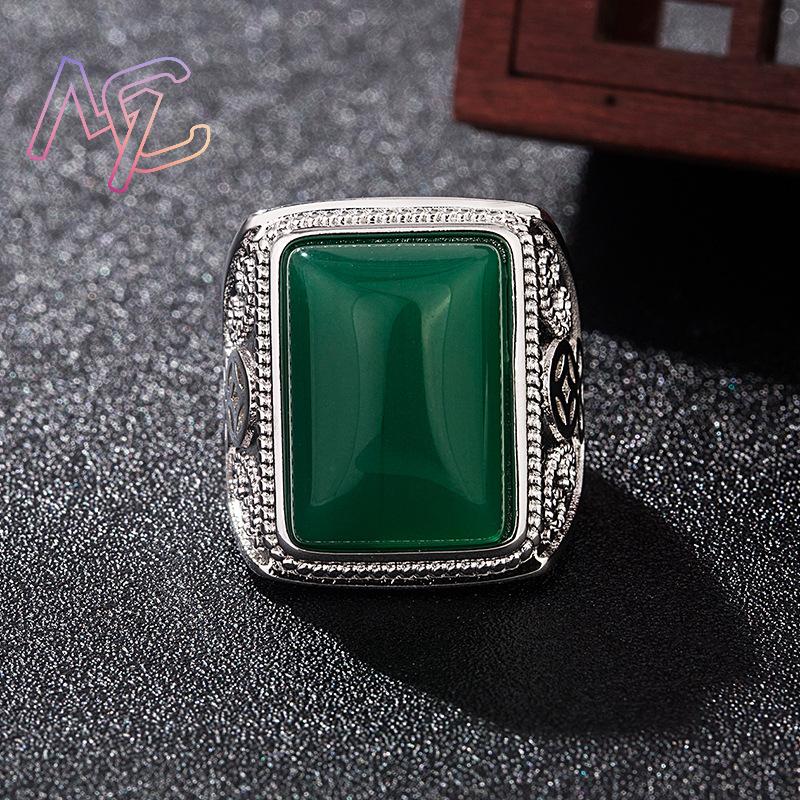 Anéis de jade natural verde, j - Vintage Fashion Jewelry avaliação e preço