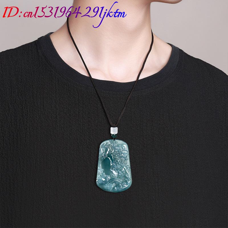 Colar com Pingente de Jadeíta  - Vintage Fashion Necklace avaliação e preço