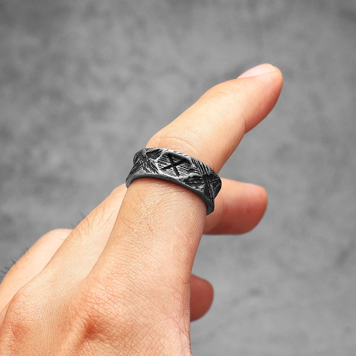 Minimalismo retro viking runas - Vintage Fashion Newtown avaliação e preço