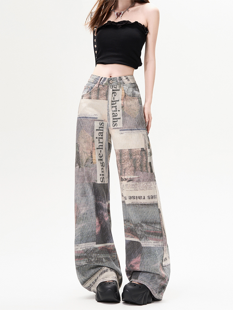 Calças jeans femininas de inve - Mom Jean High Rise avaliação e preço