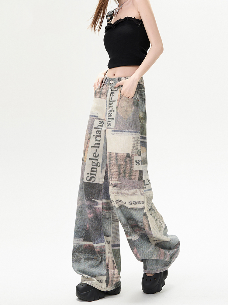 Calças jeans femininas de inve - Mom Jean High Rise avaliação e preço