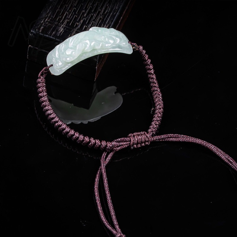 Pulseira Pixiu de Jadeíta Birm - Vintage Fashion Jewelry avaliação e preço