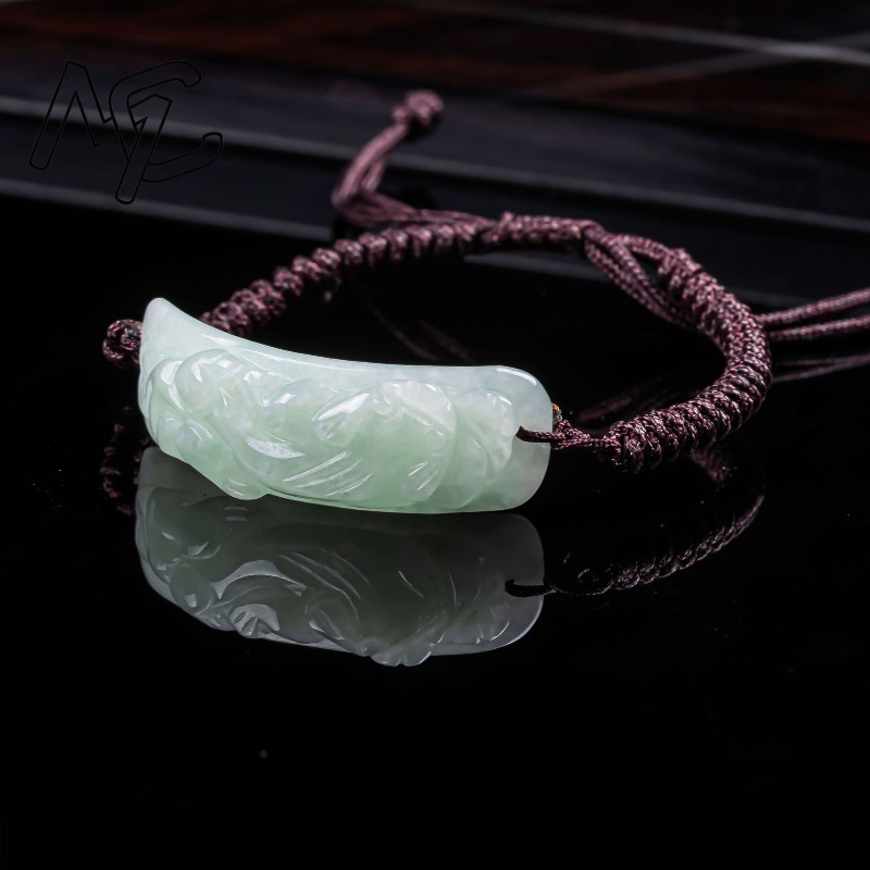 Pulseira Pixiu de Jadeíta Birm - Vintage Fashion Jewelry avaliação e preço