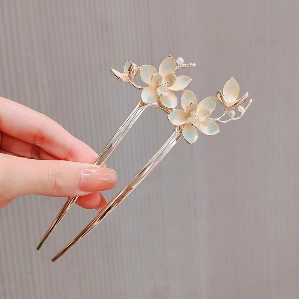 1pc em forma de u flor varas d - Vintage Fashion Jewelry avaliação e preço