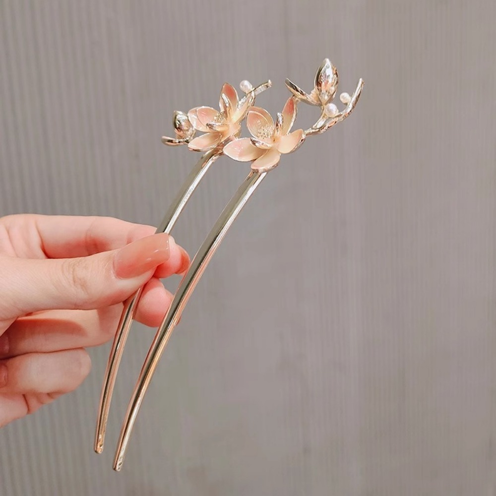 1pc em forma de u flor varas d - Vintage Fashion Jewelry avaliação e preço