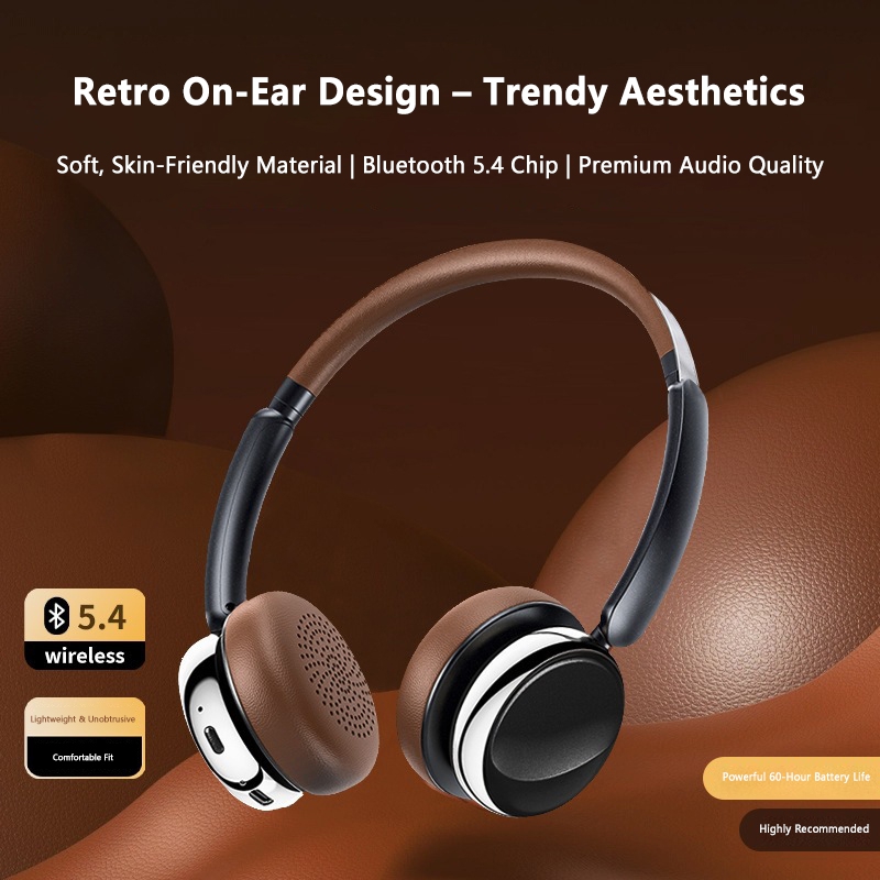 Fones de Ouvido Over Ear Retro - Vintage Fashion Video avaliação e preço