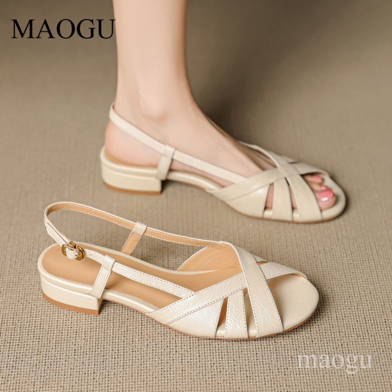 Sandálias Femininas Slingback  - Vintage Style Women Fashion avaliação e preço