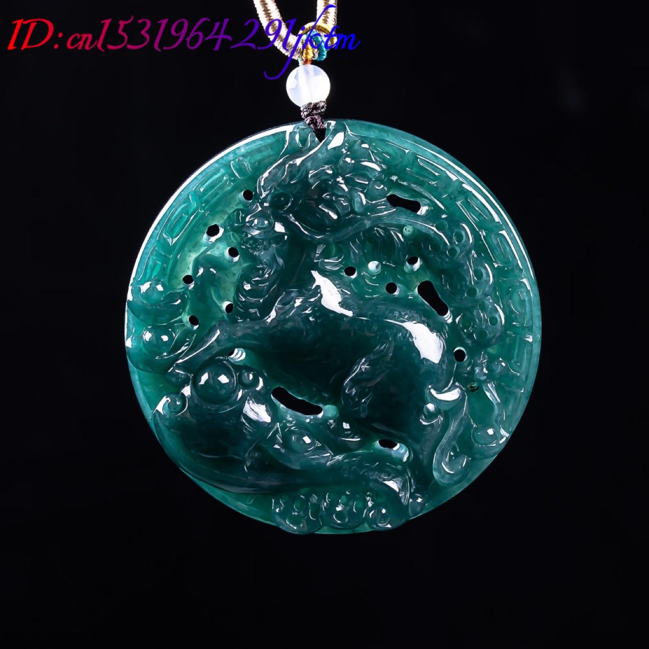 Pingente de Dragão em Jadeite  - Vintage Fashion Necklace avaliação e preço