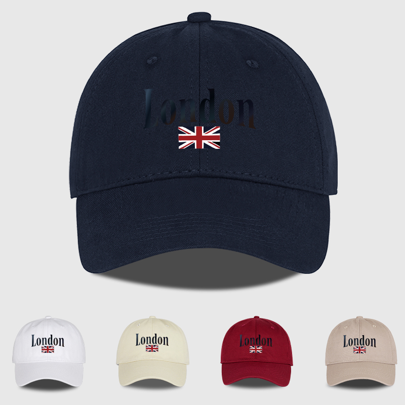 Boné de beisebol com estampa d - Vintage Fashion London avaliação e preço