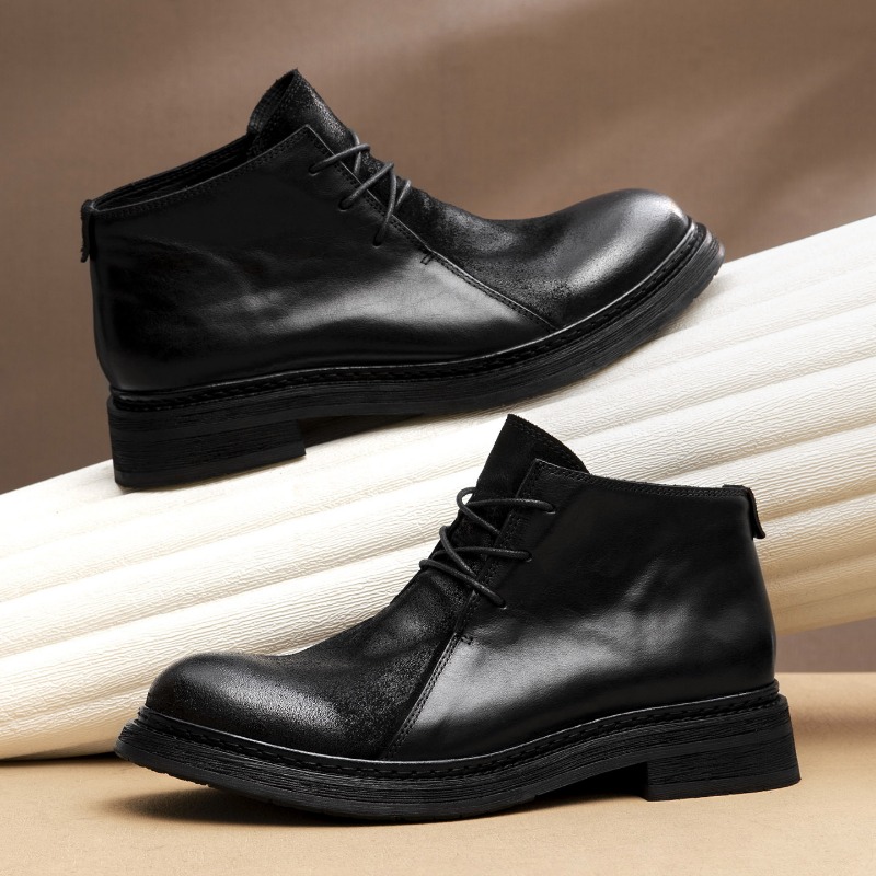 Botas Masculinas Vintage de Co - Vintage Fashion Luxury avaliação e preço