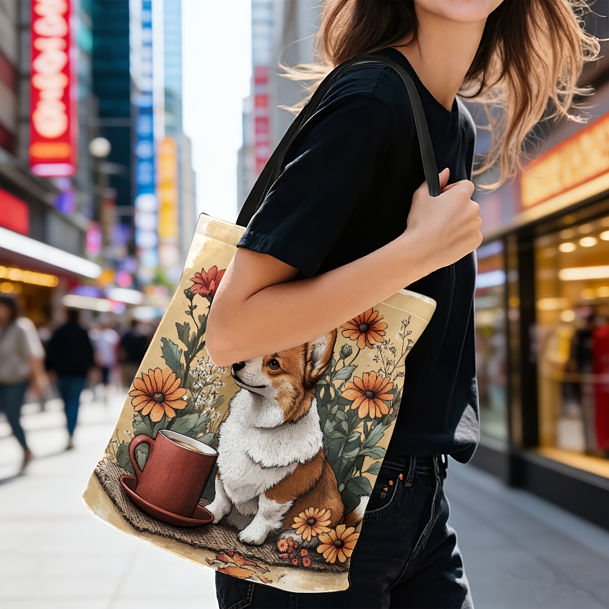 Bolsa Tote, Bolsa Tote Vintage - Vintage Fashion Illustrations avaliação e preço