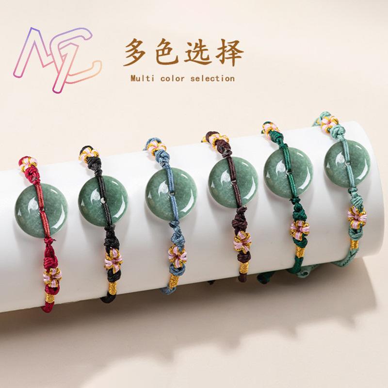 Verde myanmar jadeite donut pu - Vintage Fashion Jewelry avaliação e preço