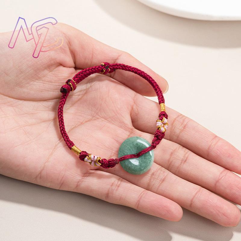 Verde myanmar jadeite donut pu - Vintage Fashion Jewelry avaliação e preço