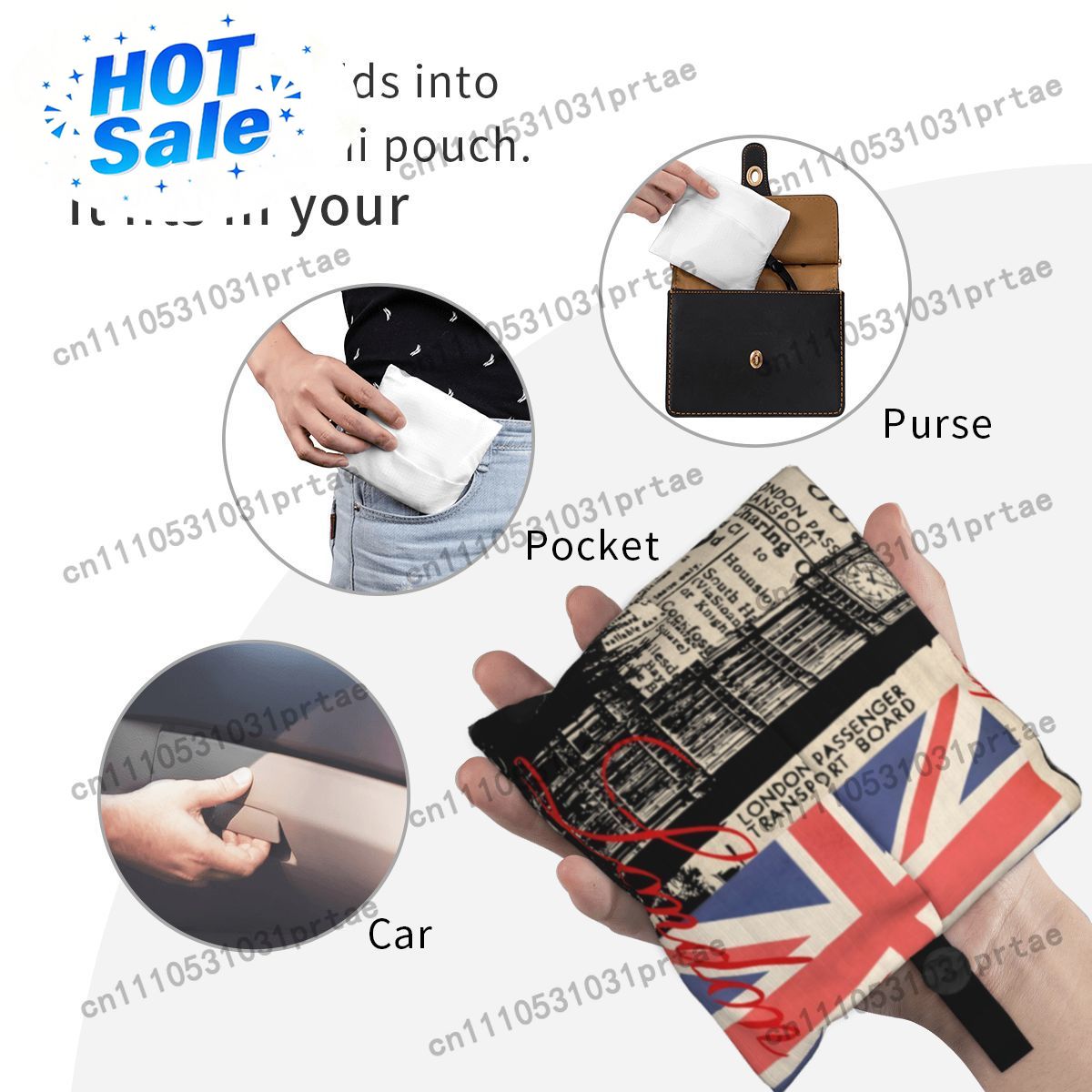 Bolsa de Compras Retro Vintage - Vintage Fashion London avaliação e preço