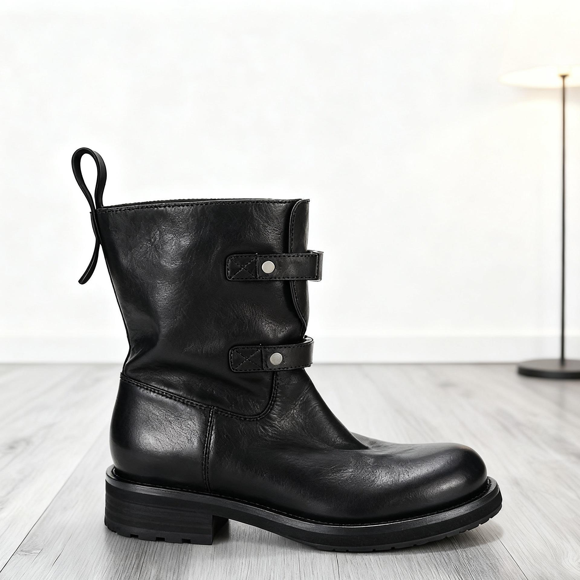 Botas de Trabalho Femininas Vi - Vintage Style Women Fashion avaliação e preço