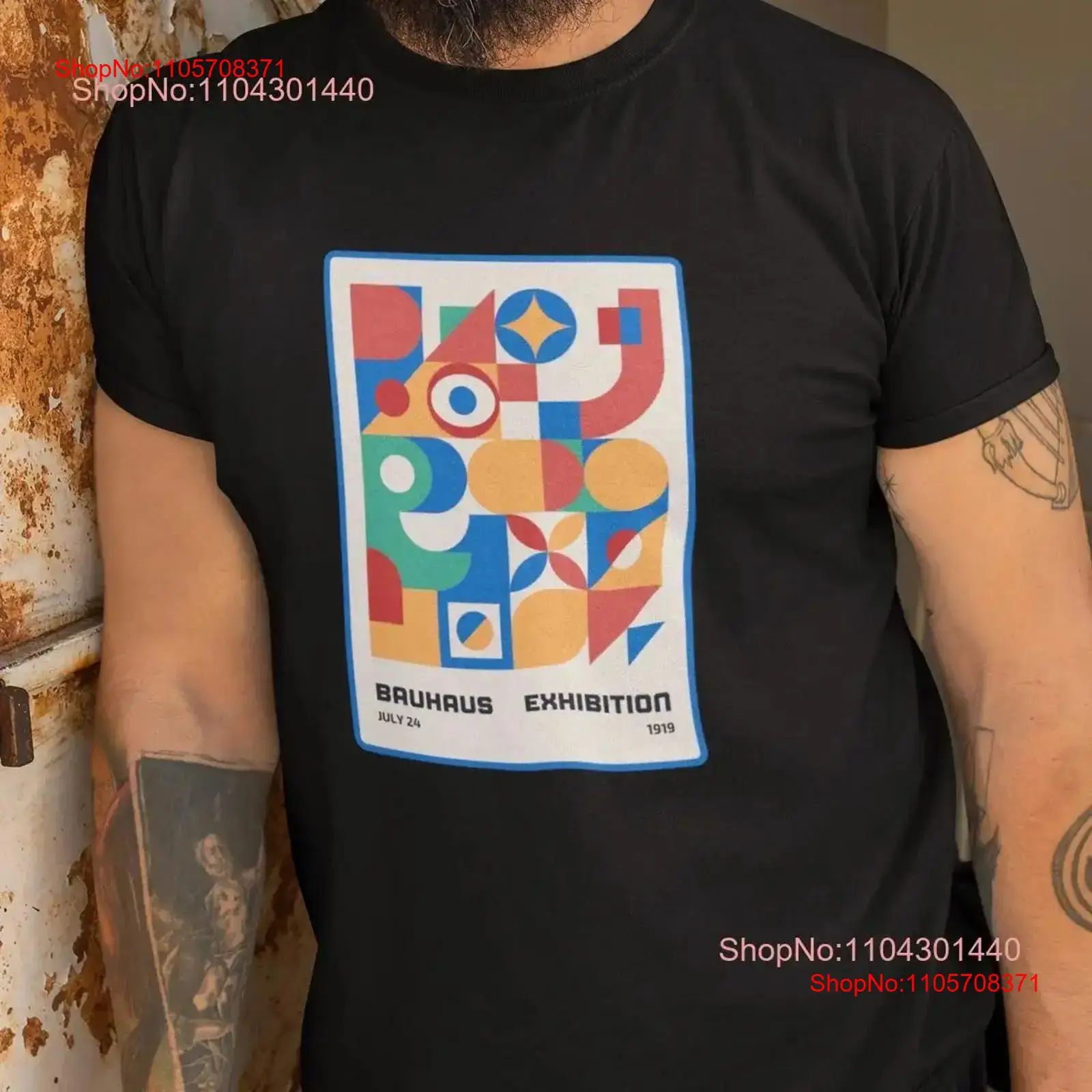 Camiseta de Arte Abstrata Geom - Vintage Fashion Exhibition avaliação e preço