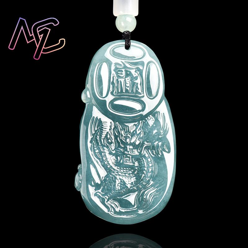 Myanmar jadeite deus da riquez - Vintage Fashion Necklace avaliação e preço