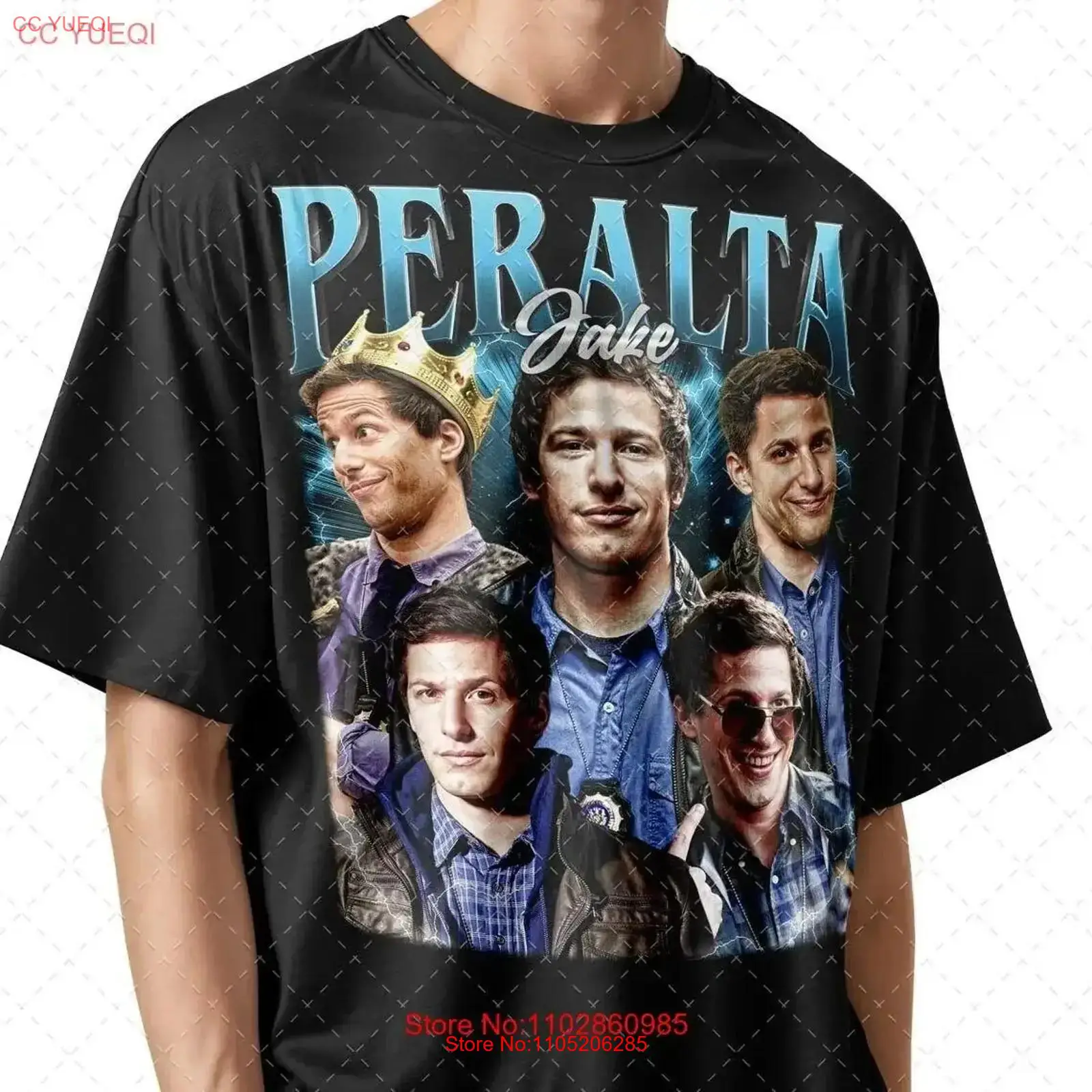 Vintage jake peralta t camisa  - Vintage Fashion Tv avaliação e preço