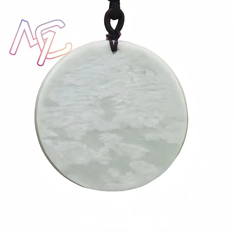 Natural real jade flor pingent - Vintage Fashion Necklace avaliação e preço
