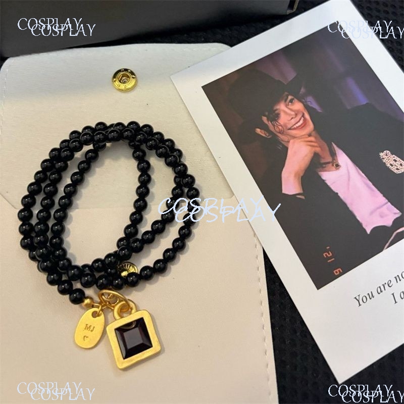 Colar vintage com contas, ader - Vintage Fashion Necklace avaliação e preço