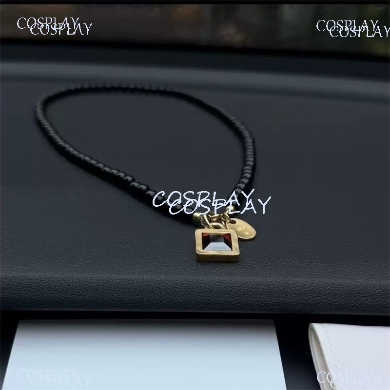 Colar vintage com contas, ader - Vintage Fashion Necklace avaliação e preço