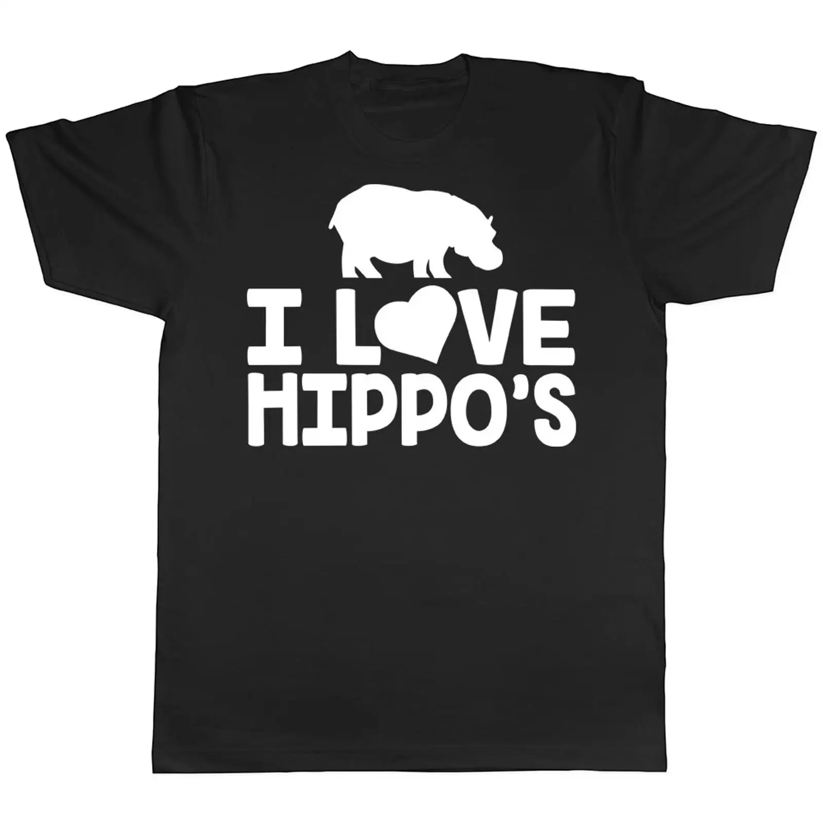 Camiseta I Love Hippo's para H - Vintage Fashion Herren avaliação e preço
